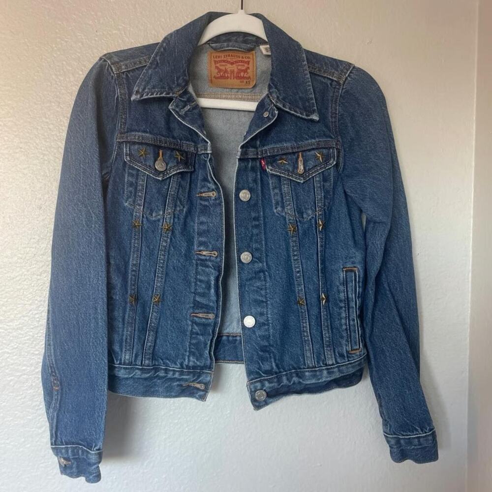 Levi's Bronze Star Studded Denim Jacket